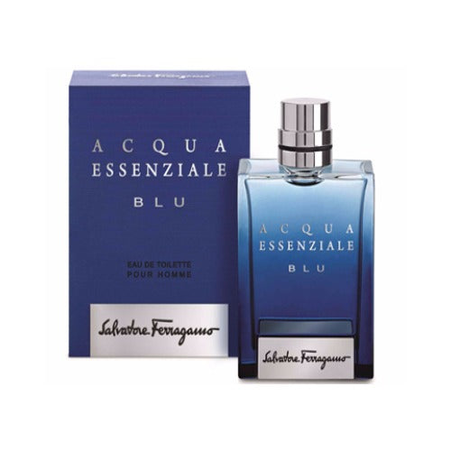 Buy original Salvatore Ferragamo Acqua Essenziale Blu Edt Men 100ml only at Perfume24x7.com