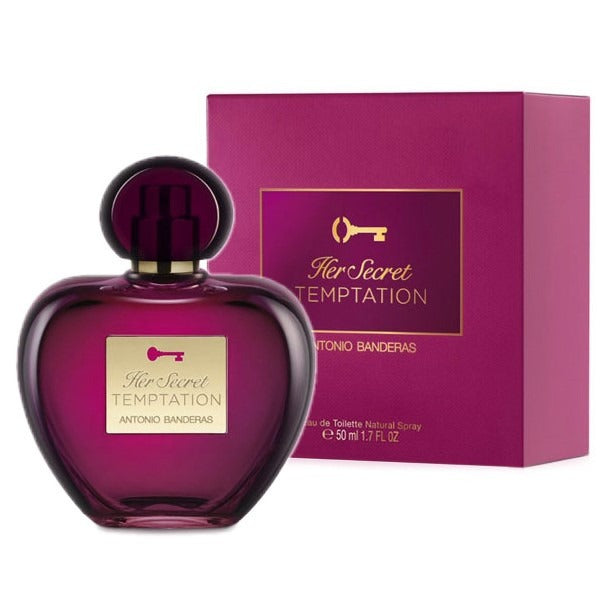 Buy original Antonio Banderas Her Secret Temptation Edt 80 Ml only at Perfume24x7.com