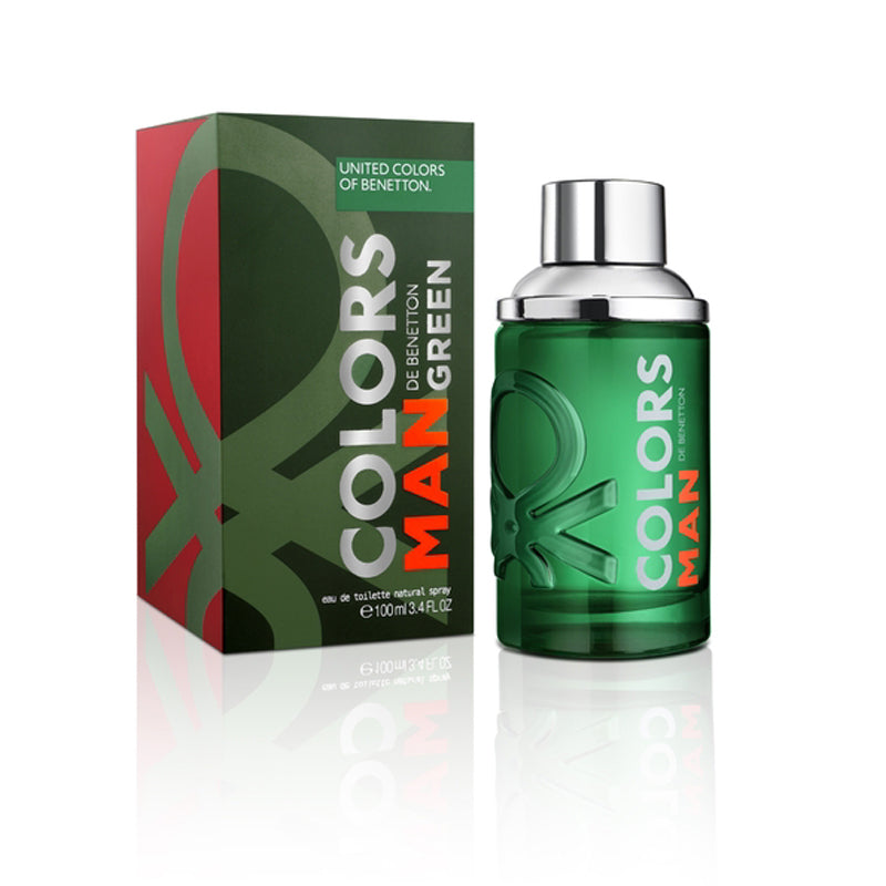 Buy original United Colors of Benetton Colors Man Green EDT For Men 100ml only at Perfume24x7.com