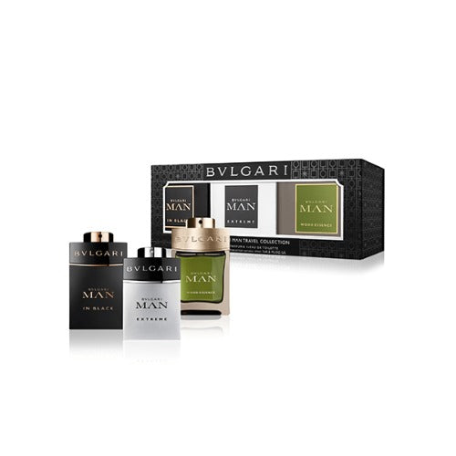 Bvlgari Man 3pc Miniature Travel Collection 45ml