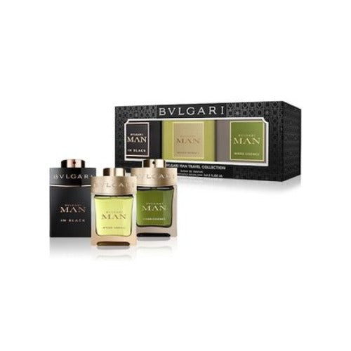 Bvlgari Man 3pc Miniature  Spray Travel Collection 45ml