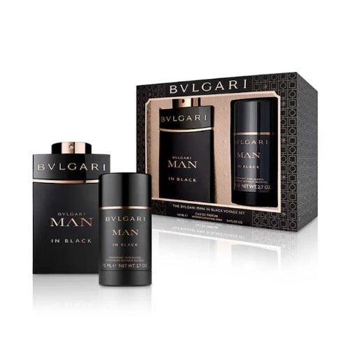 Buy original Bvlgari Man in Black EDP 100ml Voyage Gift Set For Men at perfume24x7.com