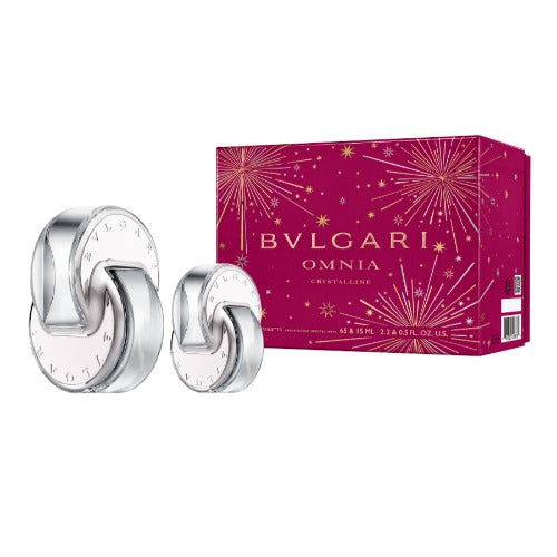 Bvlgari Omnia Crystalline 3pc 80ml Gift Set For Women