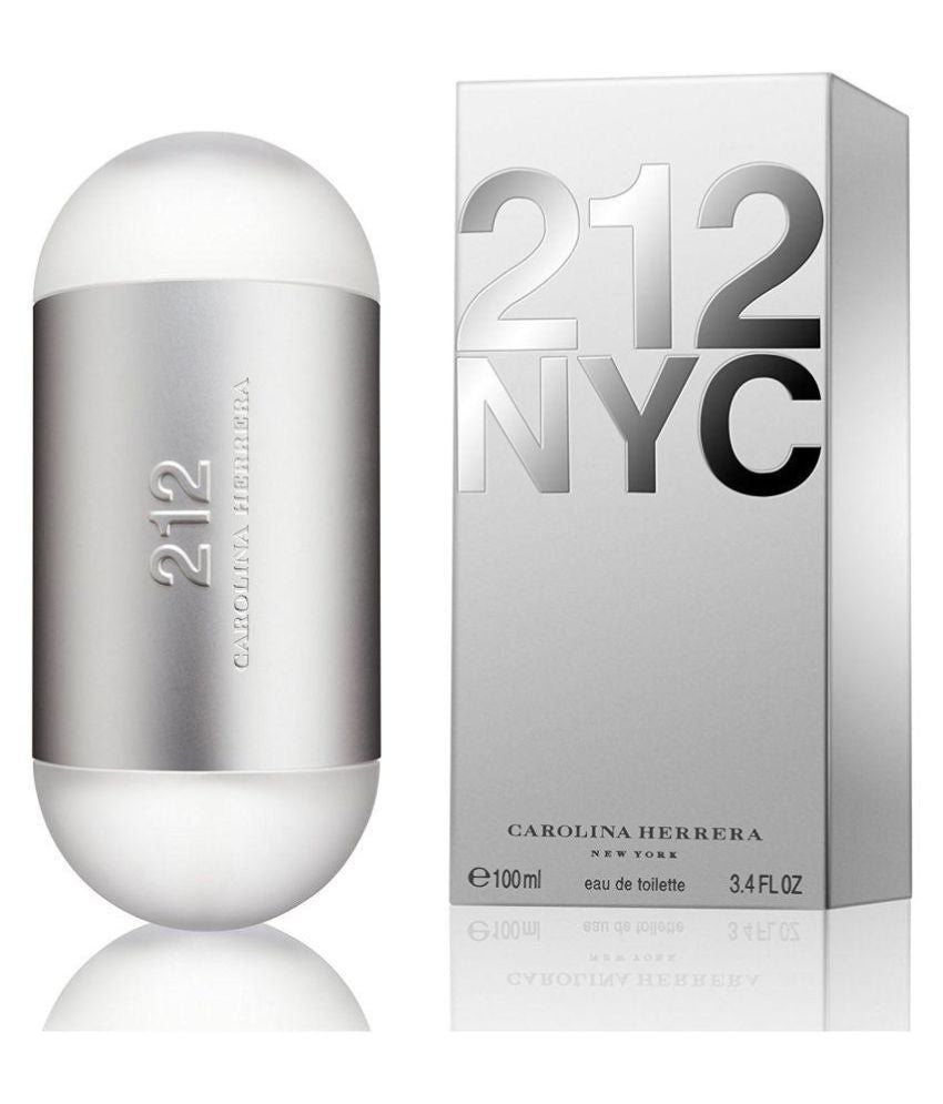 Buy original Carolina Herrera 212 Women NYC EDT 100ml only at Perfume24x7.com