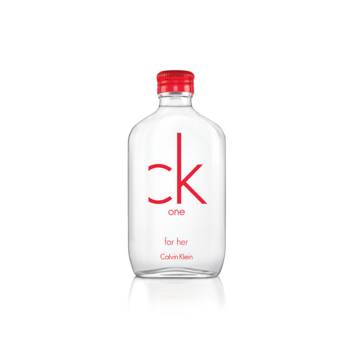 Buy Calvin Klein CK One In Red Eau De Toilette For Her 100ml - perfume24x7.com