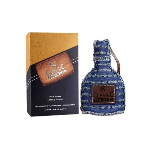 Buy original Chris Adams Classic Denim Man Pour Homme Eau De Parfum 100ML at perfume24x7.com