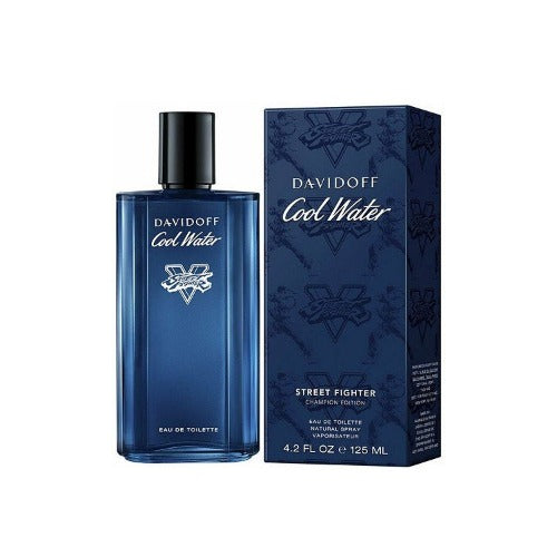 Davidoff Cool Water Street Fighter Champion Edition Eau De Toilette For Men 125ml