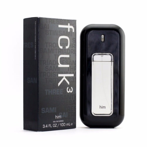 Buy original FCUK 3 EDT For Men 100ml only at Perfume24x7.com