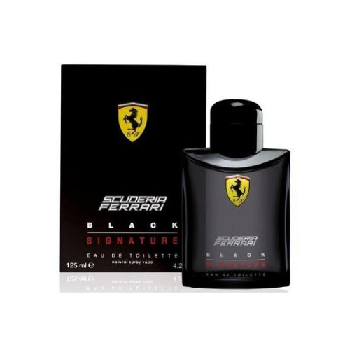 Ferrari Black Signature Eau De Toilette For Men 125ml