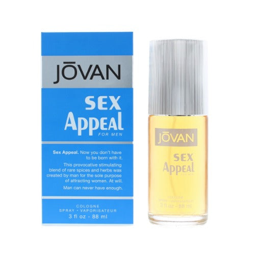 Buy original Jovan Sex Appeal Cologne For Men 88ml only at Perfume24x7.com