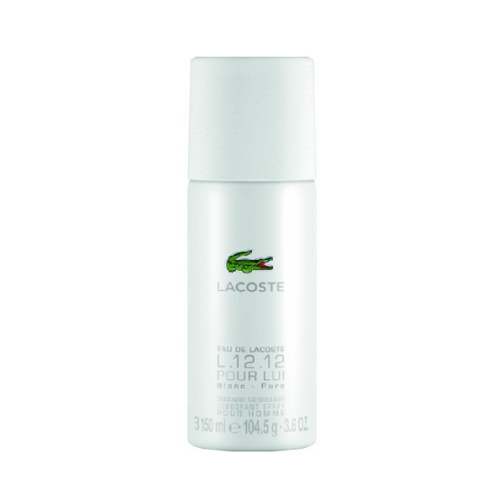 Buy original Lacoste L.12.12 Blanc-Pure Deodorant For Men 150ml at perfume24x7.com