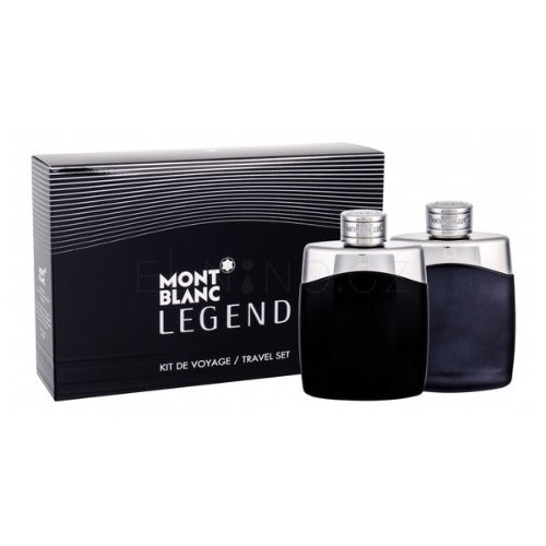 Mont Blanc Legend Eau De Toilette Travel Set For Men