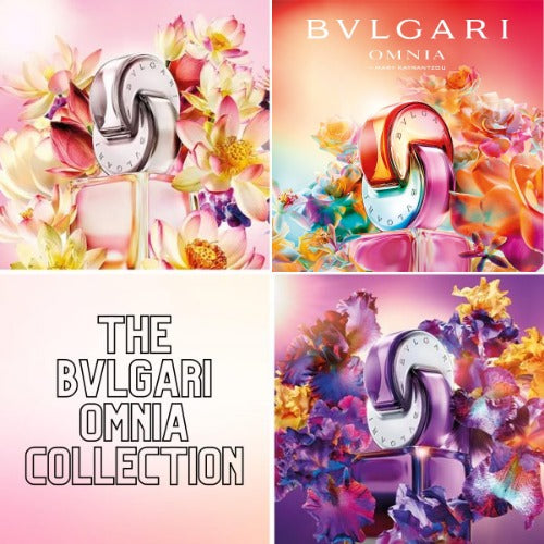 Bvlgari Omnia By Mary Katrantzou Miniature Spray 3pc Travel Collection 45ml