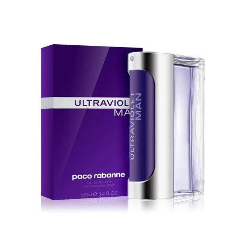 Paco Rabanne Ultraviolet Eau De Toilette For Men 100ml - Perfume24x7.com