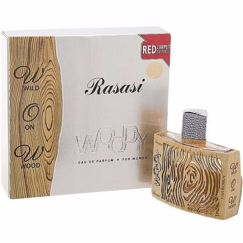 Buy original Rasasi Woody - Wild on Wood EDP For Women 55ml only at Perfume24x7.com