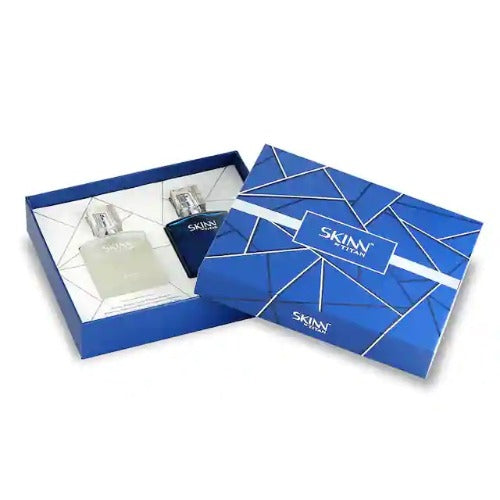 Titan Skinn Raw & Verge Eau De Parfum Gift Set For Men 50ML