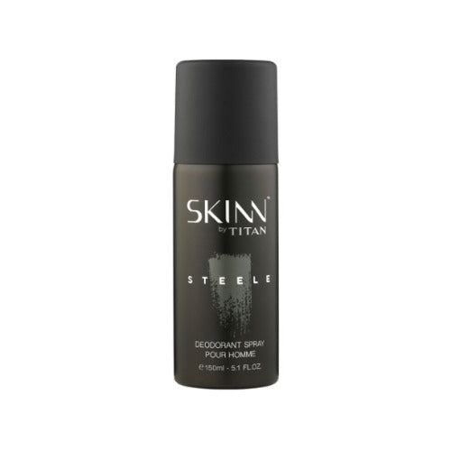 Buy original Titan Skinn Steele Deodorant For Men 150ml only at Perfume24x7.com