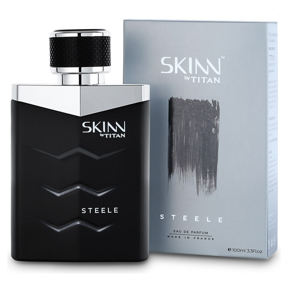 Buy original Titan Skinn Steele EDT For Men only at Perfume24x7.com