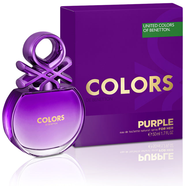 Buy original United Colors of Benetton Colors Purple EDT For Her 80ml only at Perfume24x7.com