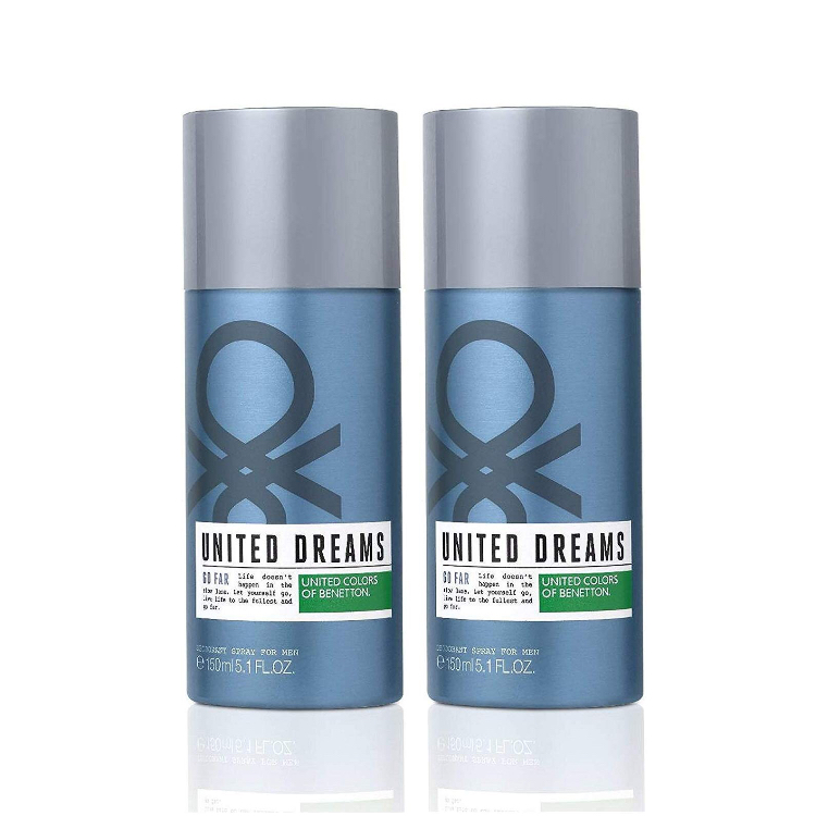 Buy original UCB Dreams Go Far Deodrant For Men 150ml only at Perfume24x7.com