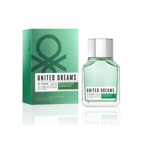 Buy original United Colors of Benetton United Dreams Be Strong EDT For Men 100ml only at Perfume24x7.com