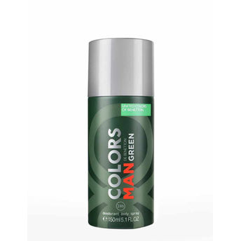 Buy original UCB Benetton Colors Green Deodrant For Men 150 Ml only at Perfume24x7.com