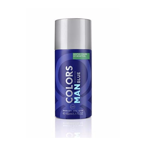 Buy original UCB Benetton Colors Man Blue Deodrant For Men 150ml only at Perfume24x7.com