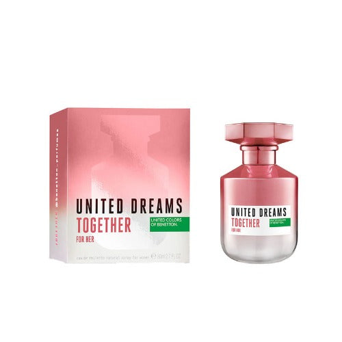 Buy original United Colors of Benetton United Dreams Together EDT For Women 80ml only at Perfume24x7.com