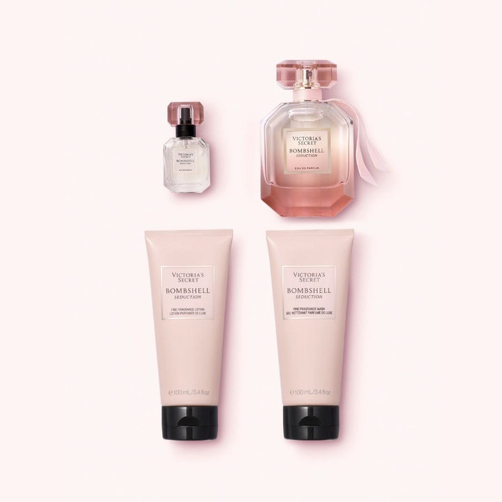 Buy original Victoria's Secret Bombshell Seduction Eau De Parfum 4pc Gift Set For Women at perfume24x7.com