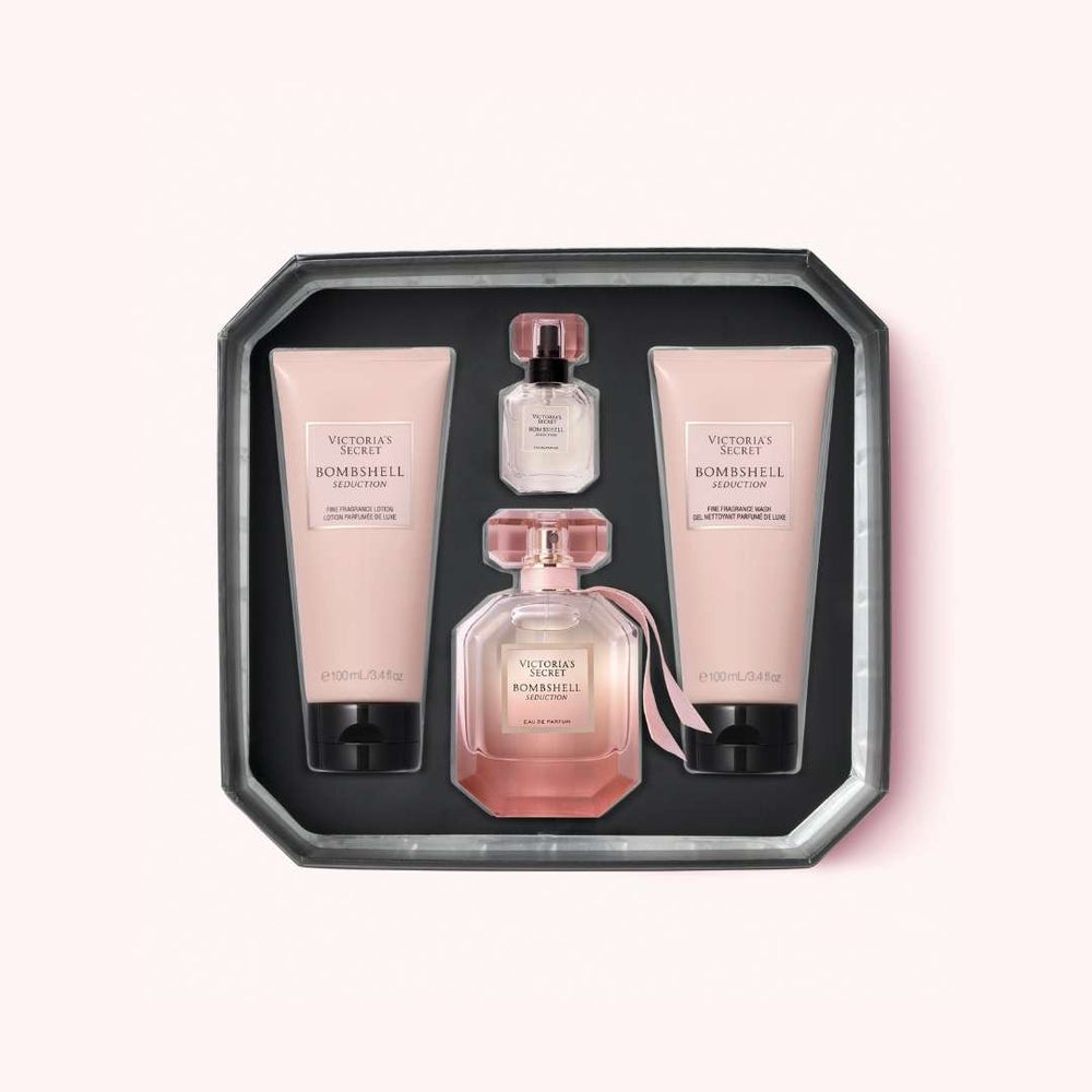 Buy original Victoria's Secret Bombshell Seduction Eau De Parfum 4pc Gift Set For Women at perfume24x7.com