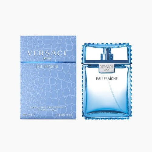 Buy original Versace Man Eau Fraiche Perfumed Deodorant for Men 100ml at perfume24x7.com