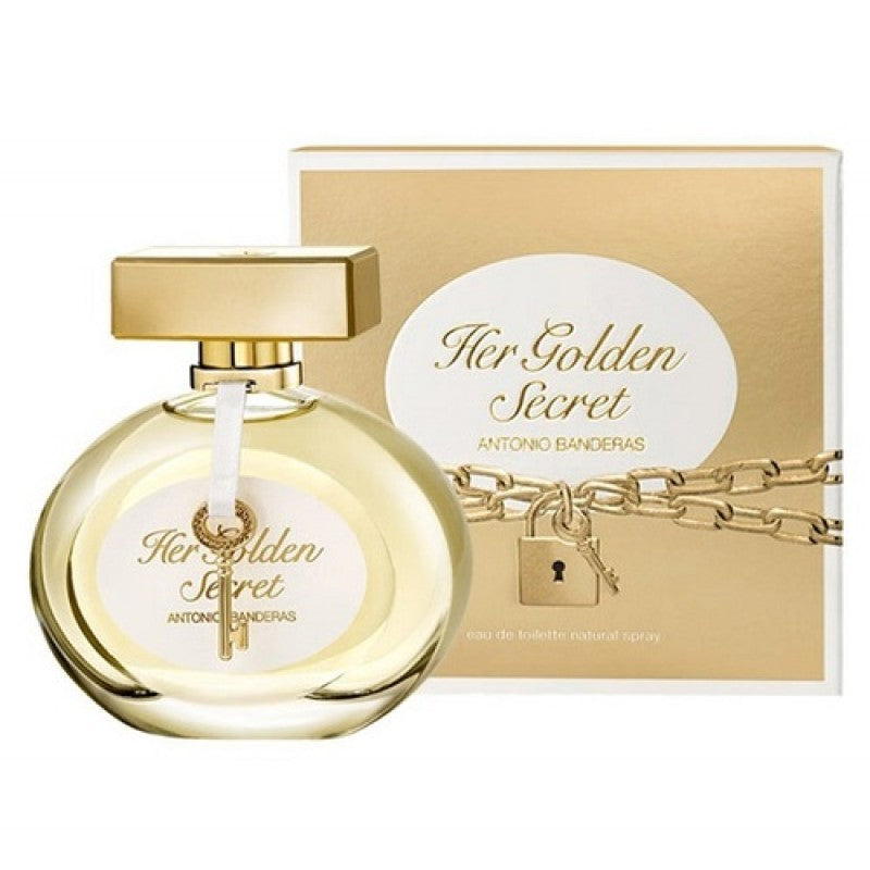 Buy original Antonio Banderas Golden Secret For Women Edt 80ml only at Perfume24x7.com