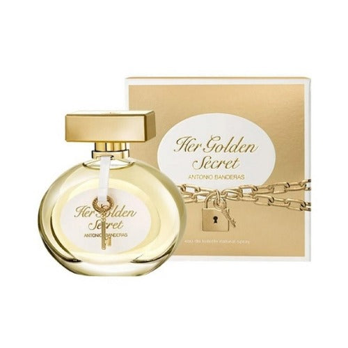 Buy original Antonio Banderas Golden Secret For Women Eau De Toilette 80ml at perfume24x7.com