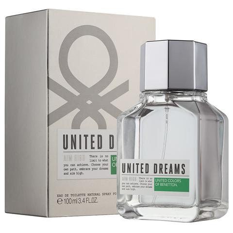 Buy original United Colors of Benetton United Dreams Aim High EDT For Men 100ml only at Perfume24x7.com