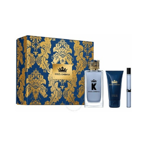 Buy original Dolce & Gabbana K Eau De Toilette 100ML 3Pc Gift Set For Men only at perfume24x7.com