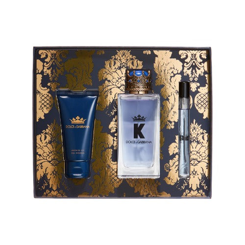 Buy original Dolce & Gabbana K Eau De Toilette 100ML 3Pc Gift Set For Men only at perfume24x7.com