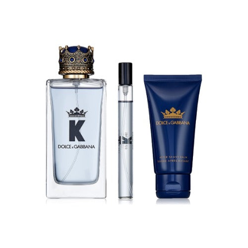 Buy original Dolce & Gabbana K Eau De Toilette 100ML 3Pc Gift Set For Men only at perfume24x7.com