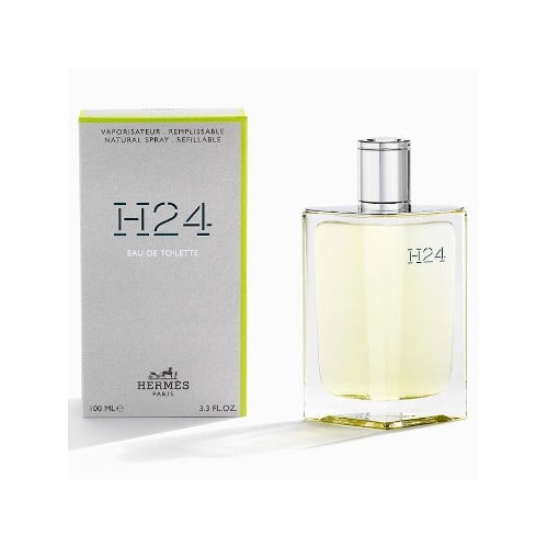 Hermes H24 Eau De Toilette For Men Refillable Natural Spray 100ml