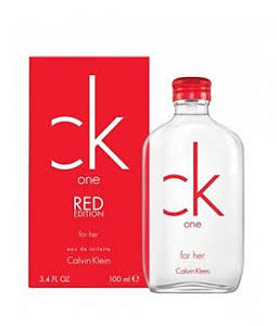 Calvin Klein CK One In Red Eau De Toilette For Her 100ml