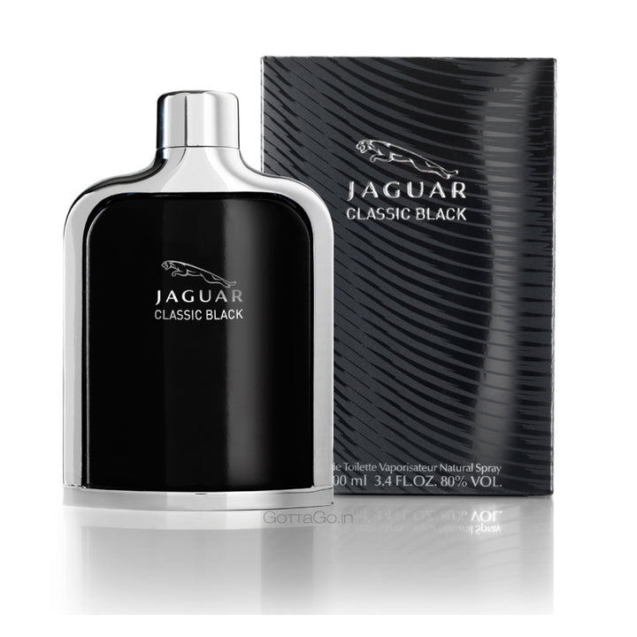 Buy original Jaguar Classic Black EDT For Men 100ml only at Perfume24x7.com