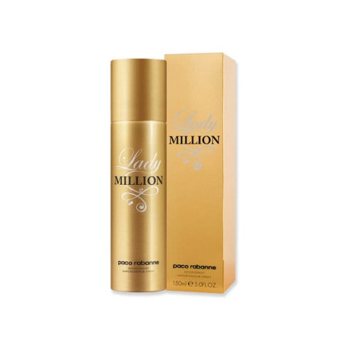 Paco Rabanne Lady Million Deodorant For Women 150ml