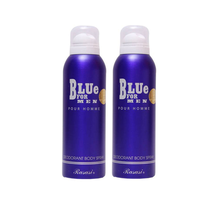 Buy original Rasasi Blue Deodorant For Men 200ml only at Perfume24x7.com