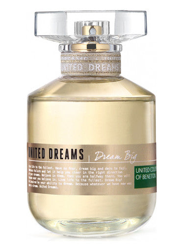 Buy original United Colors of Benetton United Dream Big EDT For Women 80ml only at Perfume24x7.com