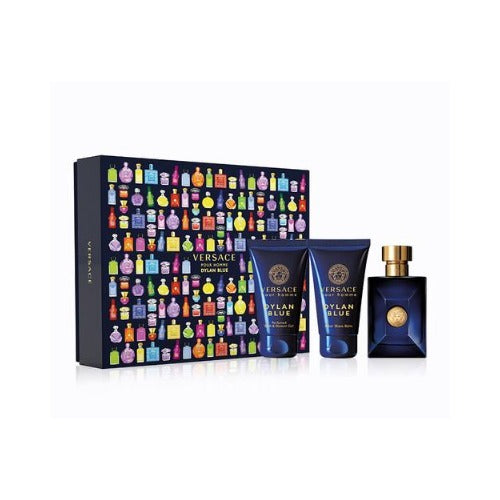 Buy Versace Dylan Blue Eau De Toilette For Men 3 Piece Gift Set at perfume24x7.com