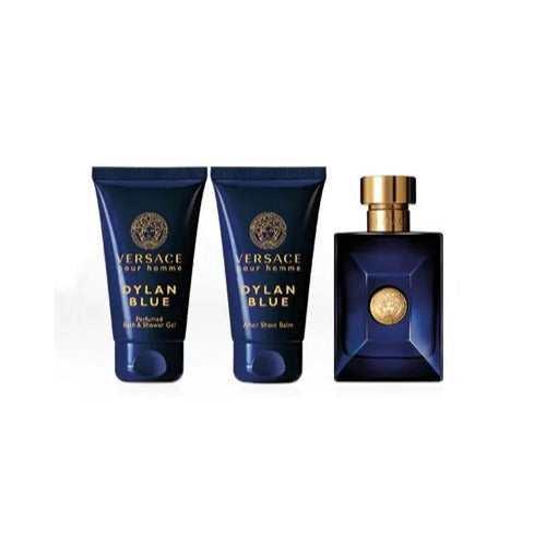 Buy Versace Dylan Blue Eau De Toilette For Men 3 Piece Gift Set at perfume24x7.com