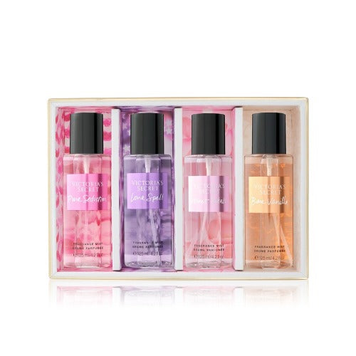 Victoria's Secret 4pc Fragrance Mist Collection For Women 125ml