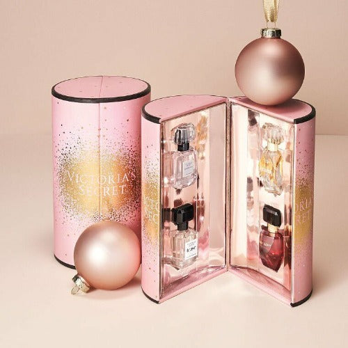 Buy original Victoria's Secret Deluxe 4pc Eau De Parfum Miniature Spray Gift Set 30ML only at perfume24x7.com